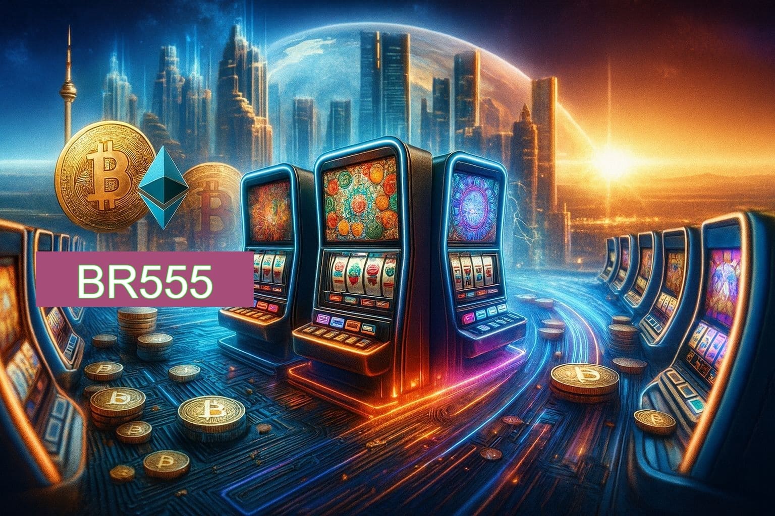 Diversos jogos de caça-níqueis